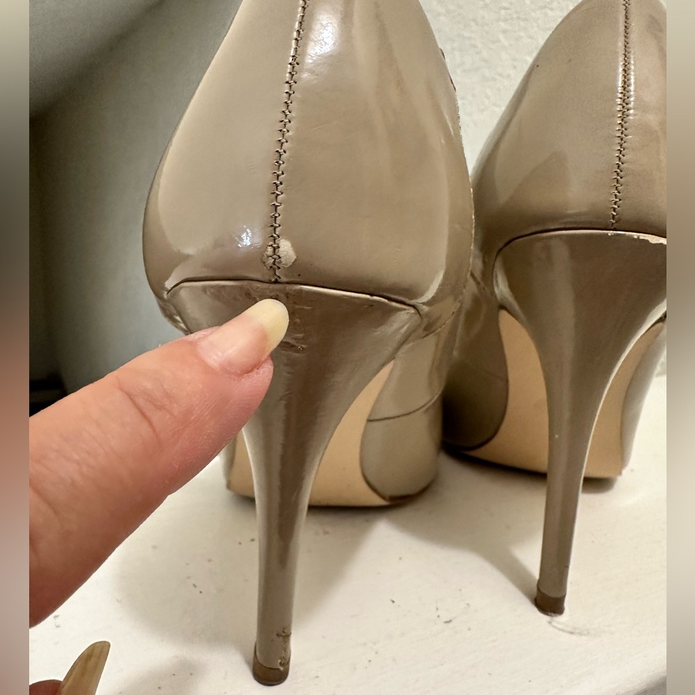 Steve Madden Beige Patent leather - Picture 4 of 7